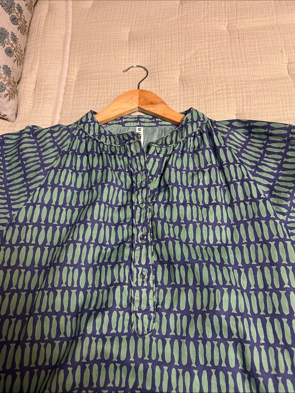 Mirth FARO SHORT DRESS IN LAGOON MINNOW Size Medium NWOT - Picture 7 of 8